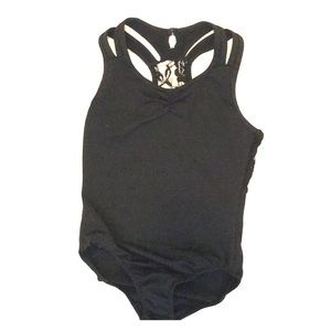 Danz N’ Motion Child Large Lace Back Tank Leotard